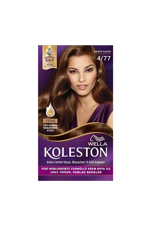 Wella Koleston Kit Saç Boyası – 4/77 Kadife Kahve