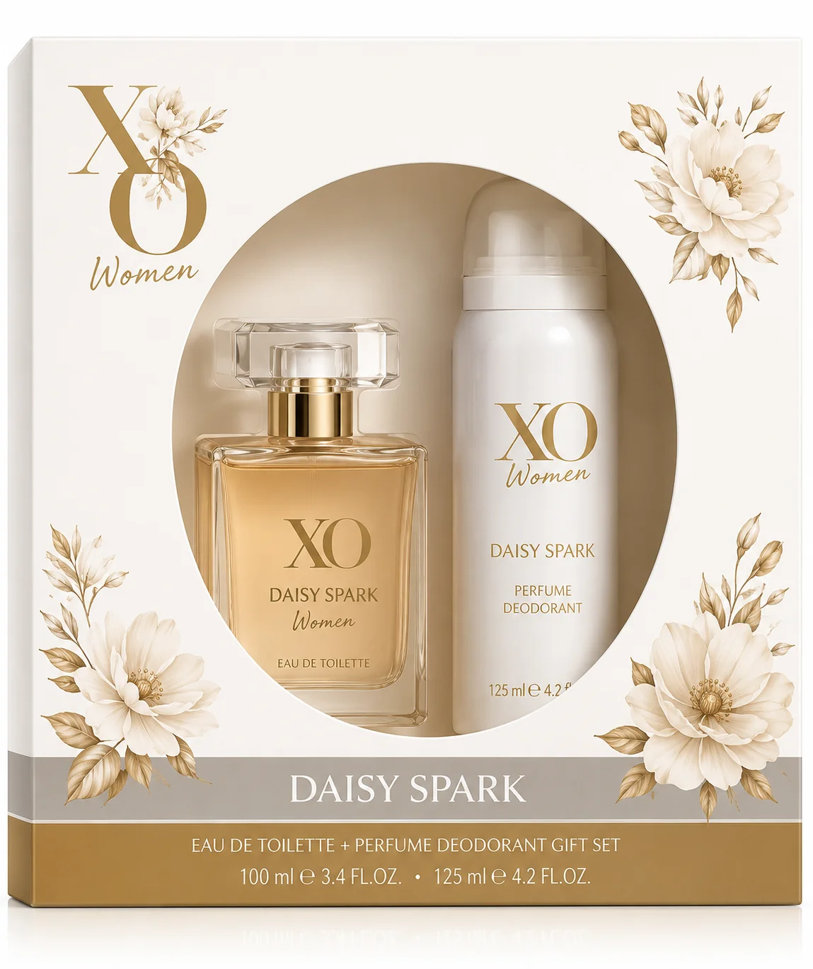X0 Xo Daisy Spark Kadın Parfüm Deodorant Seti