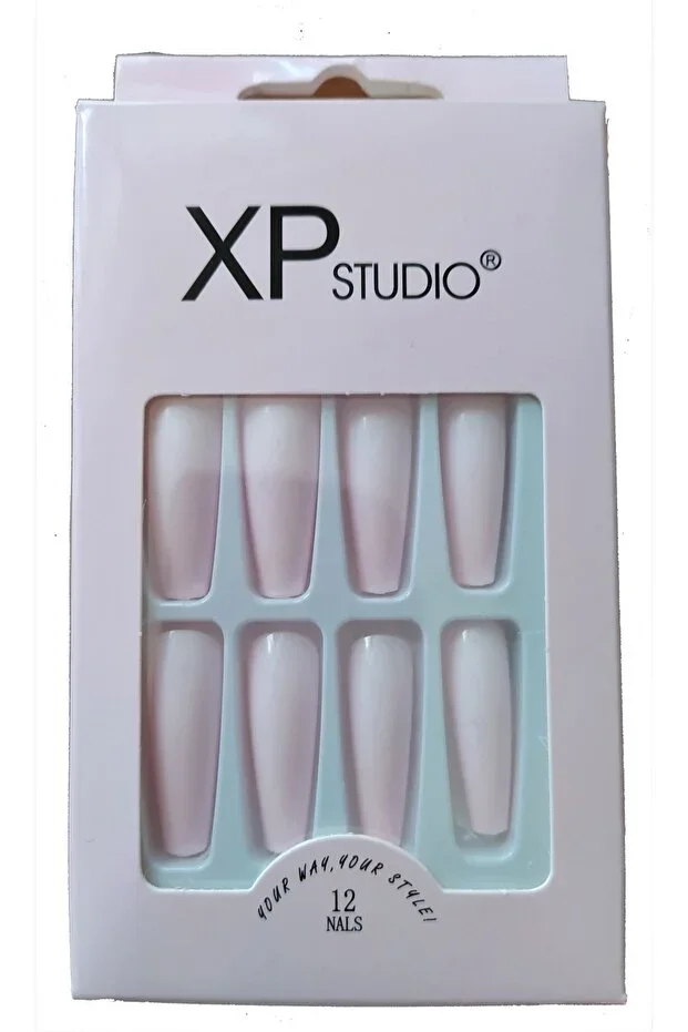 Xp Studio Gel 12'Li Takma Tırnak Profesyonel – Badem