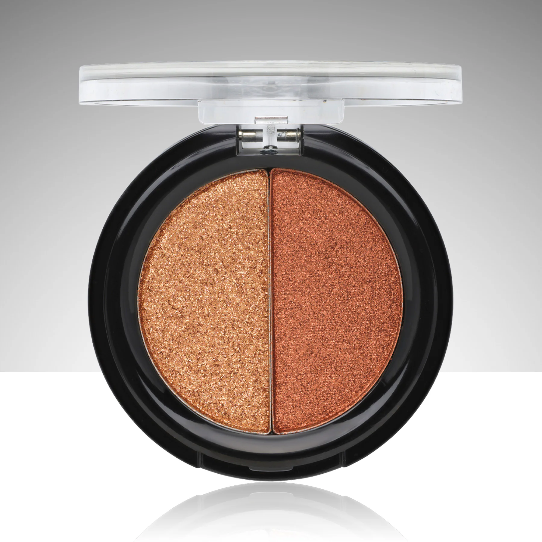 Aden Eyeshadow Shine Duos - Işıltılı Göz Farı İkilisi – Bronze(Bronz)