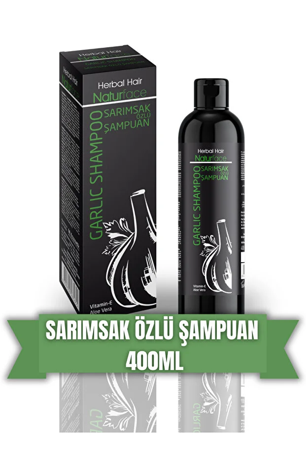 Naturface Saç Dökülmesi Önleyici Şampuan 400ML – Sarımsak Özlü
