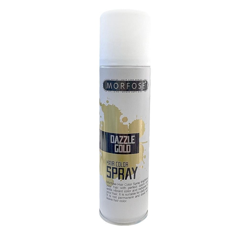 Morfose Hair Color Sprey Geçici Saç Boyası – GOLD