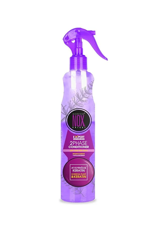 Morfose Nox Çift Fazlı Fön Suyu 400 ml – Morfose Nox Çift Fazlı Fön Suyu 400 ml At Kuyruğu Ve Keratin