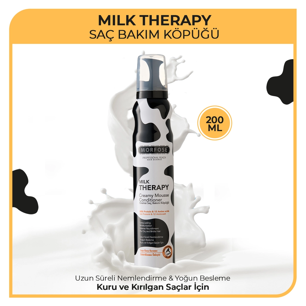 Morfose Milk Therapy Saç Köpüğü 200 ml