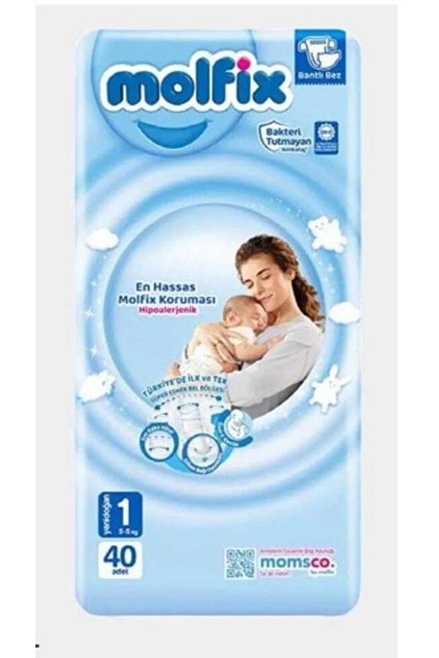 Molfix Bebek Bezi Beden – 40 Adet Jumbo