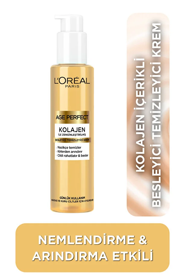 L'Oreal Paris Age Perfect Kolajen Temizleyici Krem