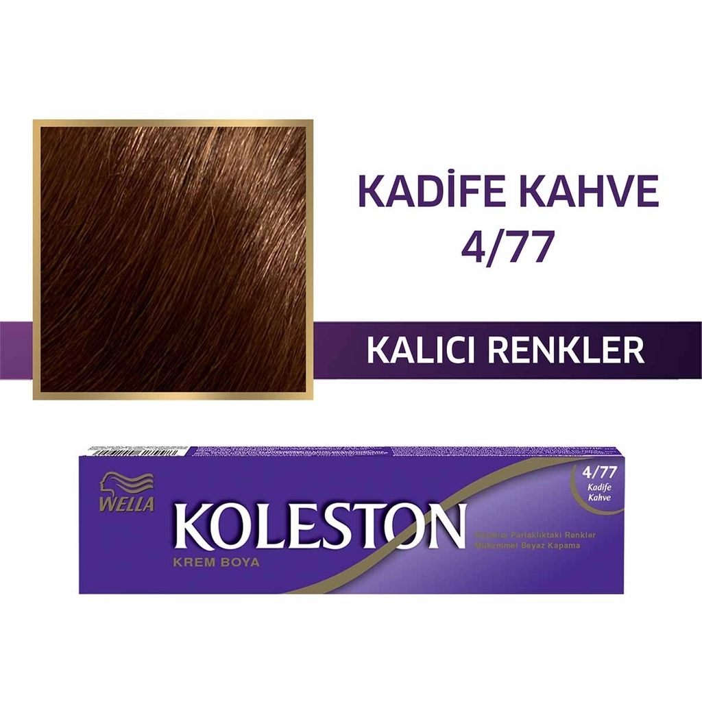 Wella Koleston Single Saç Boyasi – 4/77