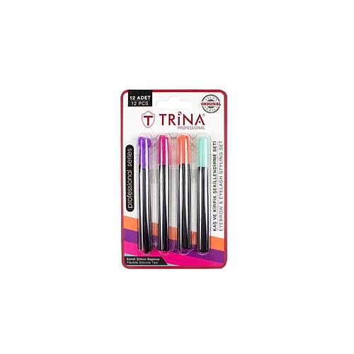 Trina 12'li Kaş ve Kirpik Şekillendirme Seti