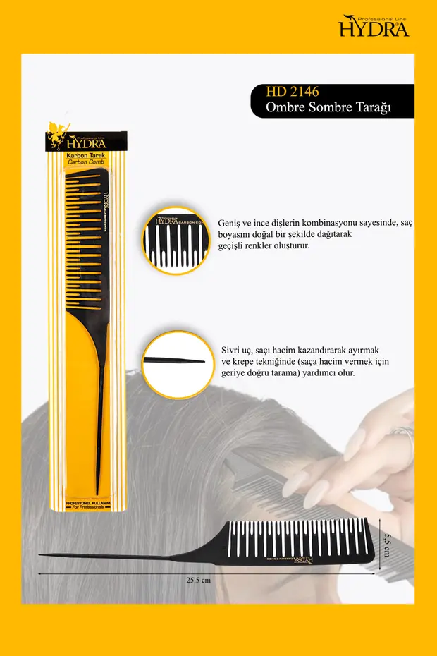 Hydra Professional Ombre Tarağı