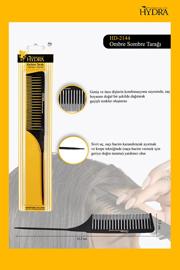Hydra Professional Ombre Tarağı – 2144