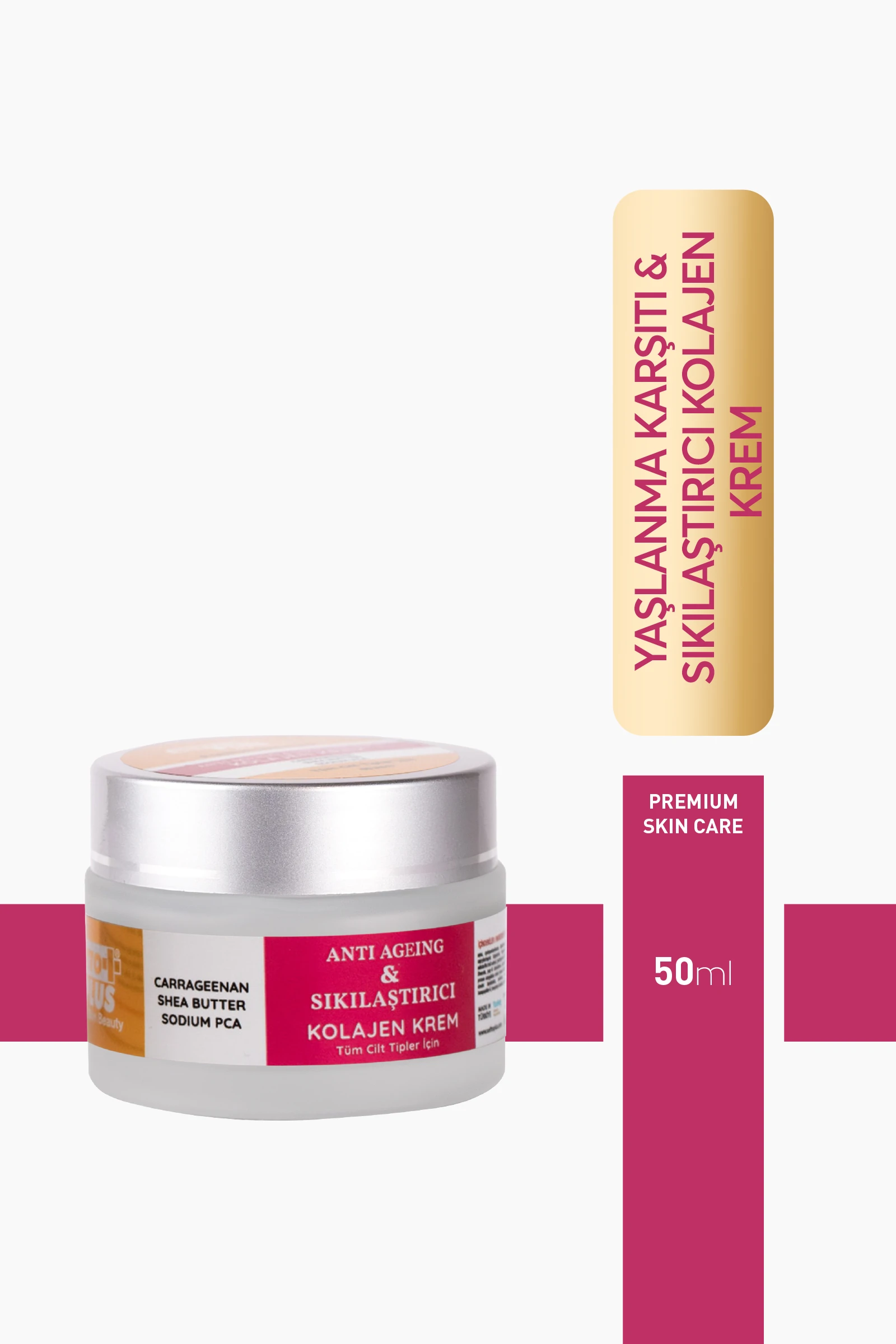 SOFTTO PLUS Yaşlanma Karşıtı & Sıkılaştırıcı Kolajen Krem 50 ml