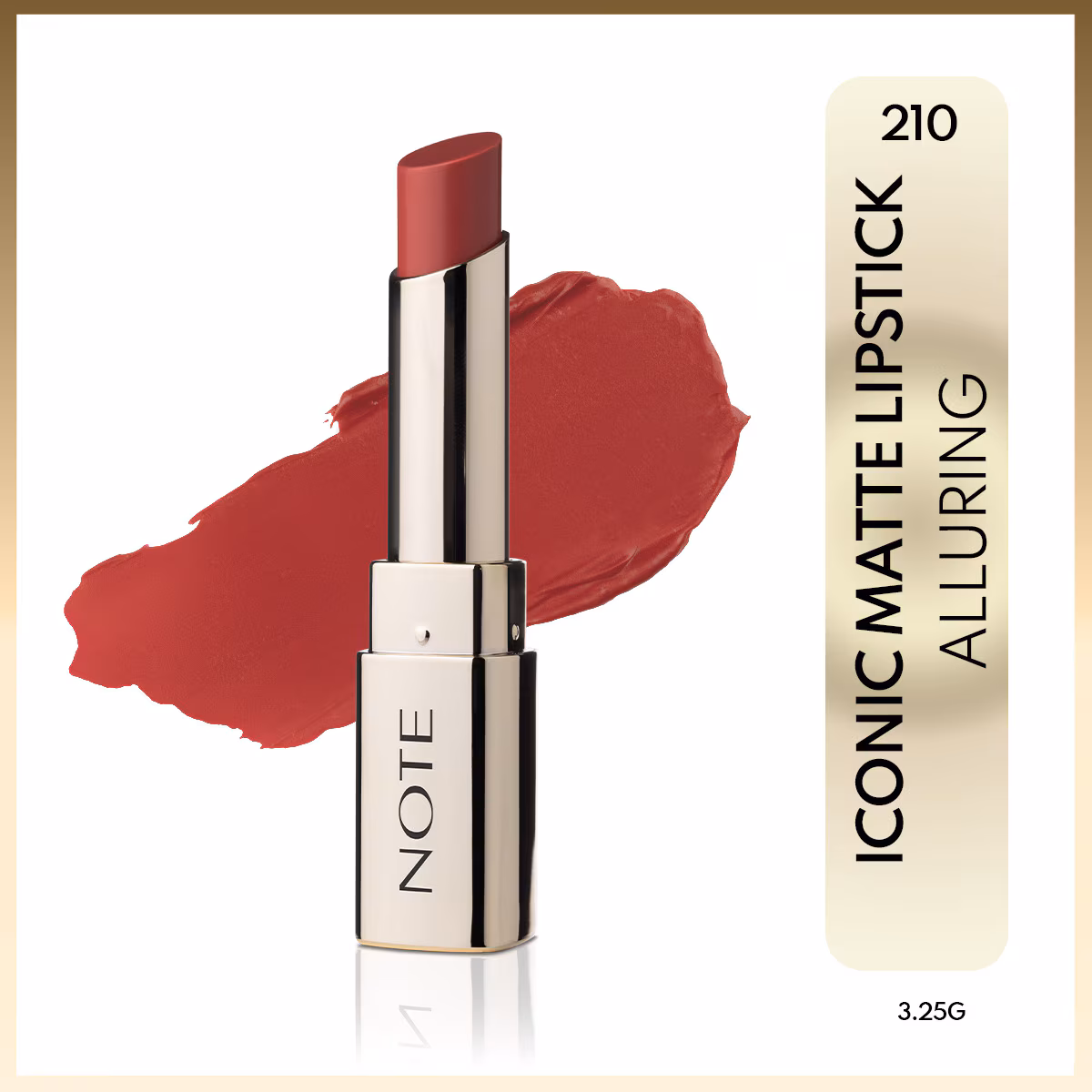 Note Iconic Sheer Parlak Ruj – 210 Alluring