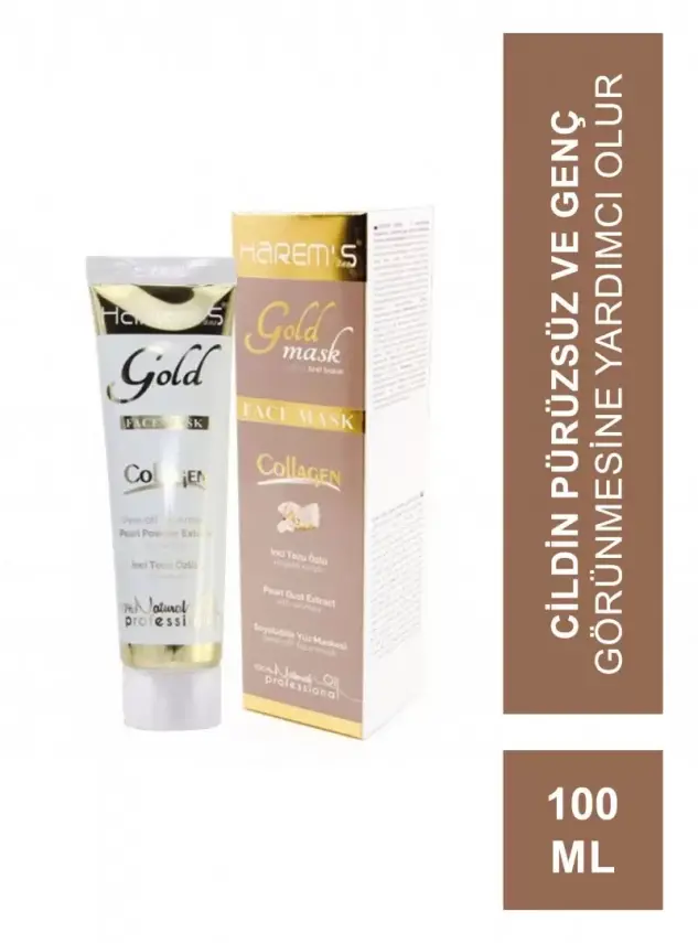 Harems İnci Tozu Altın Maske 100 ml
