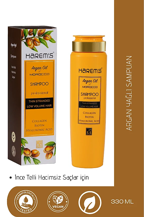 Harems Argan Yağlı Şampuan 330 ml
