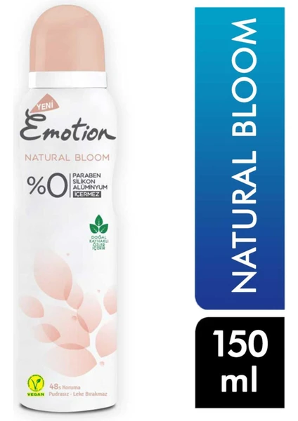 Emotion Kadın Deodorant Sprey 150 ml – Natural Bloom