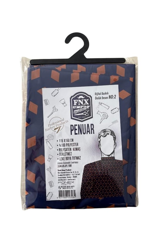 Fonex Fnx Berber Önlük Kesim Penuarı 115x150 cm – No 2