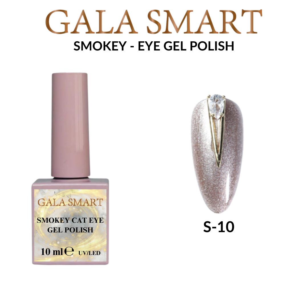 Gala Smart Smokey Cat Eye 10 ml Kalıcı Oje – No 10