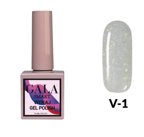 Gala Smart Vitraj Kalıcı Oje 10 ml – No 01