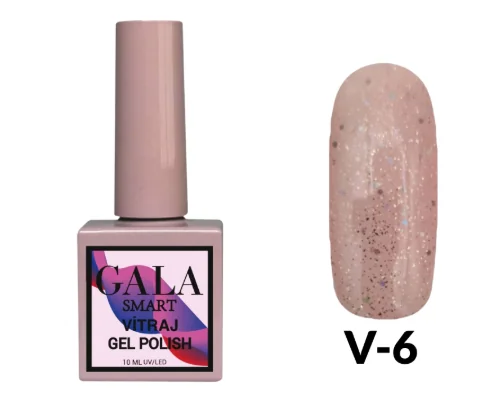 Gala Smart Vitraj Kalıcı Oje 10 ml – No 06
