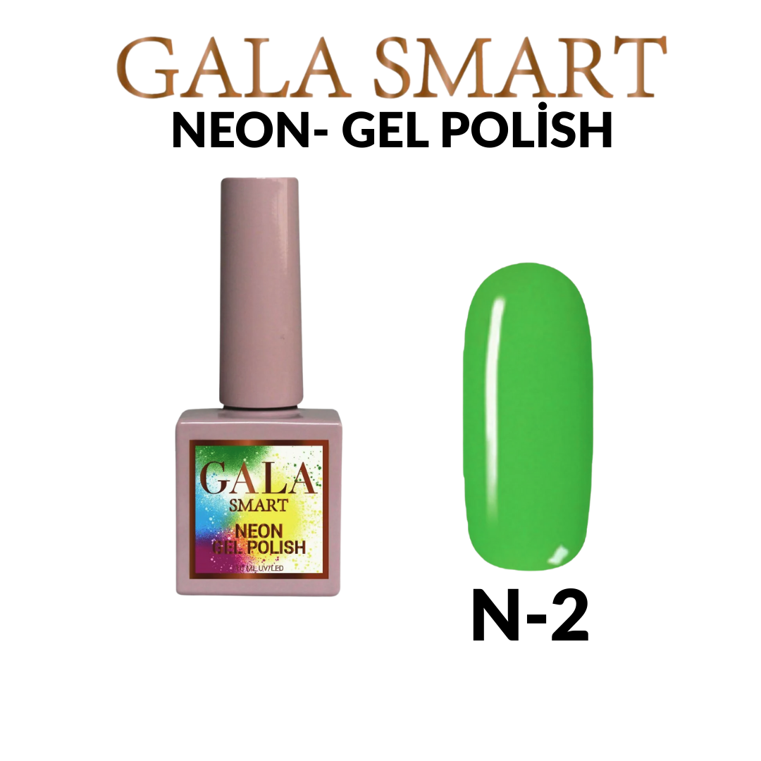 Gala Smart Neon Kalıcı Oje 10 ml – No 02