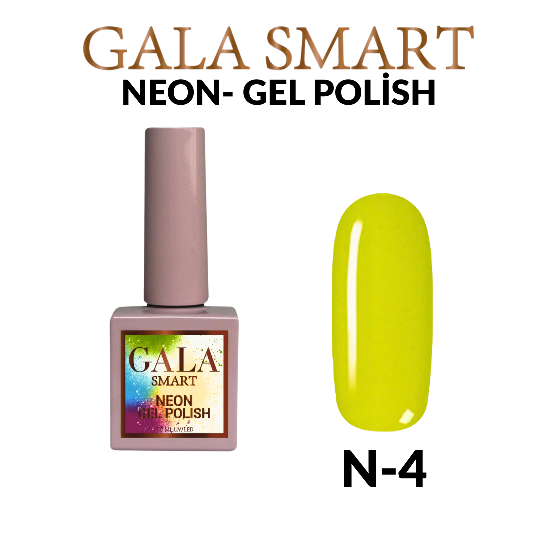 Gala Smart Neon Kalıcı Oje 10 ml – No 04