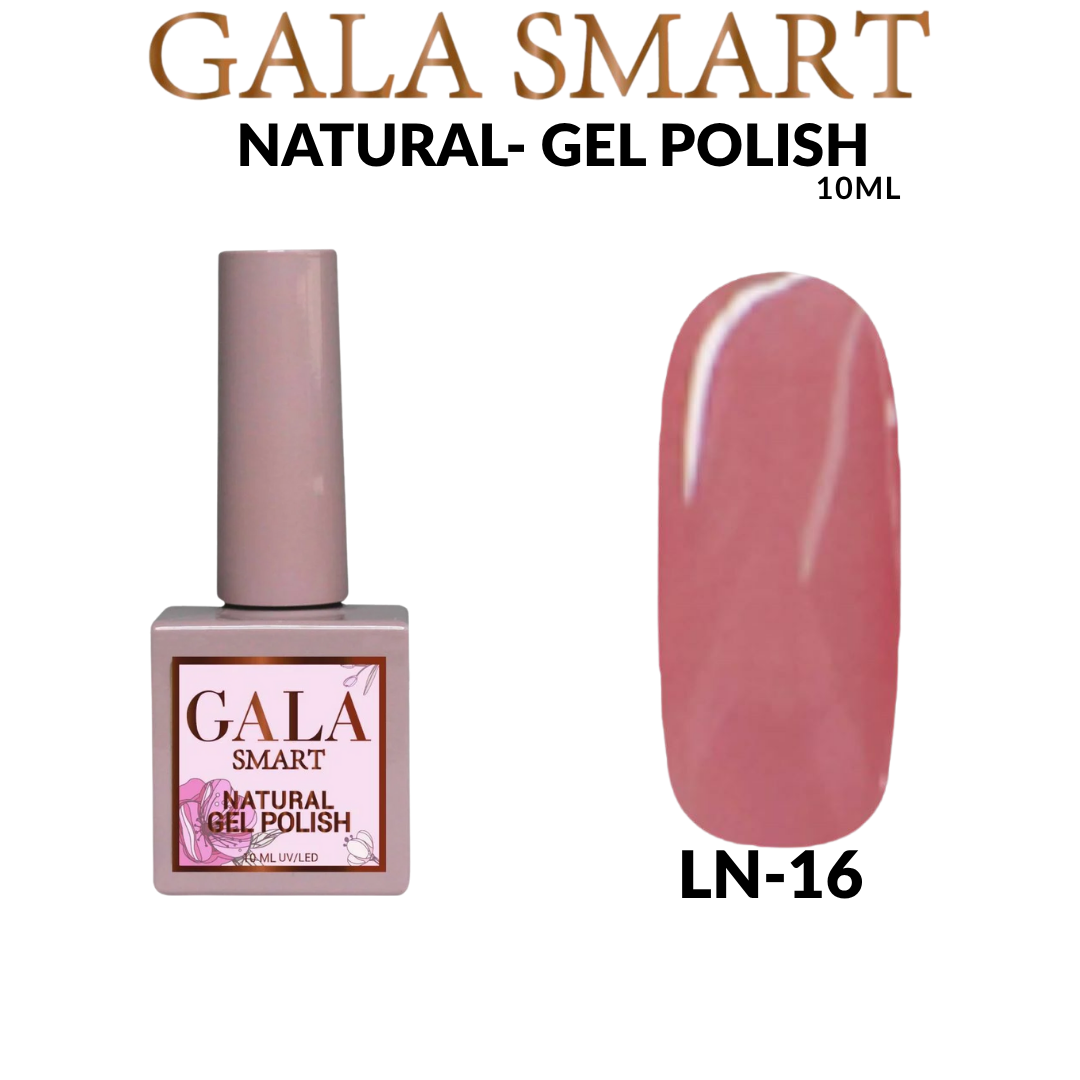 Gala Smart Natural 10 ml Kalıcı Oje – No 16