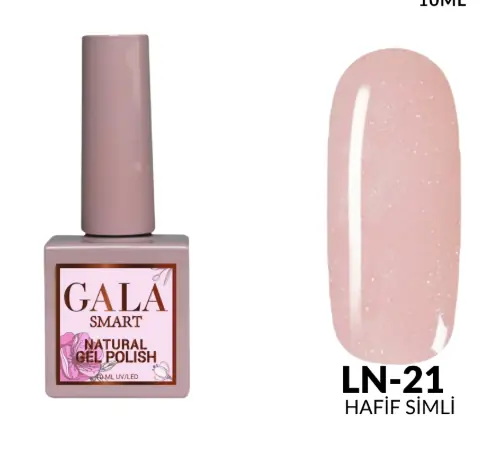 Gala Smart Natural 10 ml Kalıcı Oje – No 21