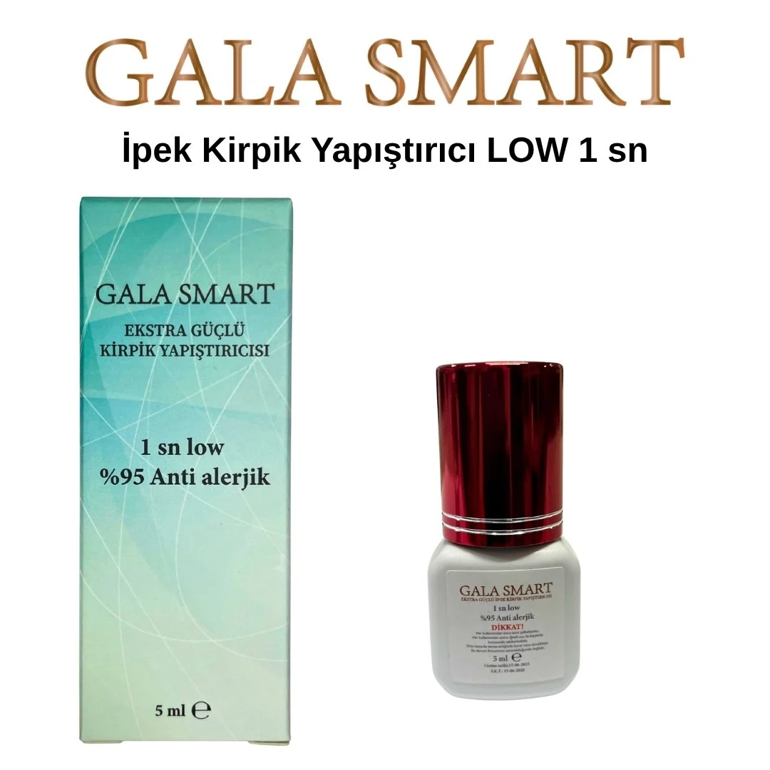 Gala Smart İpek Kirpik Yapıştırıcı – 1 sn Anti Alerjik Gala Smart İpek Kirpik Yapıştırıcı – 1 sn Anti Alerjik