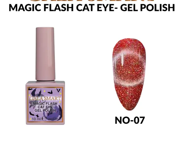 Gala Smart Magic Flash 10 ml Kedi Gözü Oje – No 07