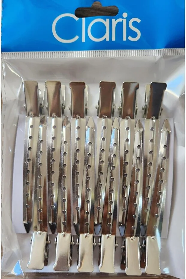 Clariss Claris Metal Saç Pensi 12'li