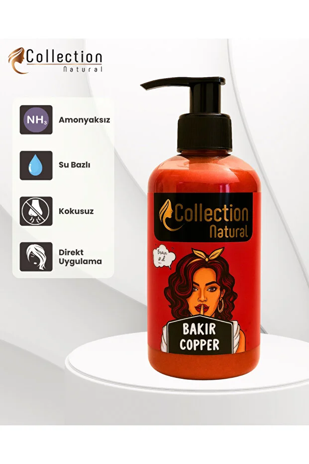 Collection Natural 250 ml Balyaj Boyası – Bakır