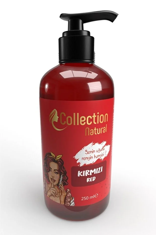 Collection Natural 250 ml Balyaj Boyası – Koyu Kırmızı