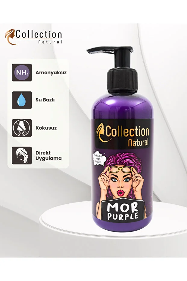 Collection Natural 250 ml Balyaj Boyası – Mor