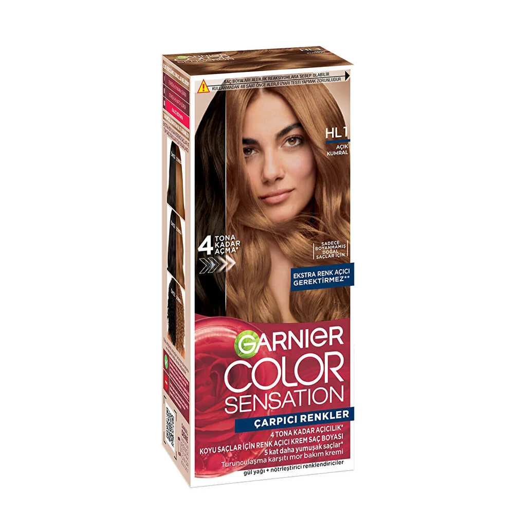 Garnier Color Sensation Saç Boyası – HL1 Açık Kumral