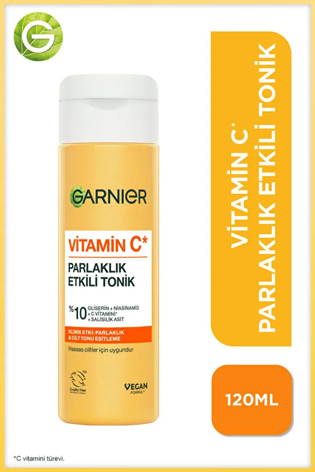 Garnier Vitamin C Parlaklık Etkili Cilt Toniği 120 ml