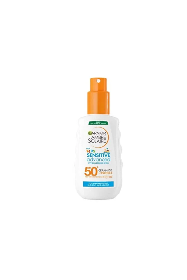 Garnier Ambre Solaire Kids Sensitive Spf 50 Hassas Güneş Koruyucu Sprey