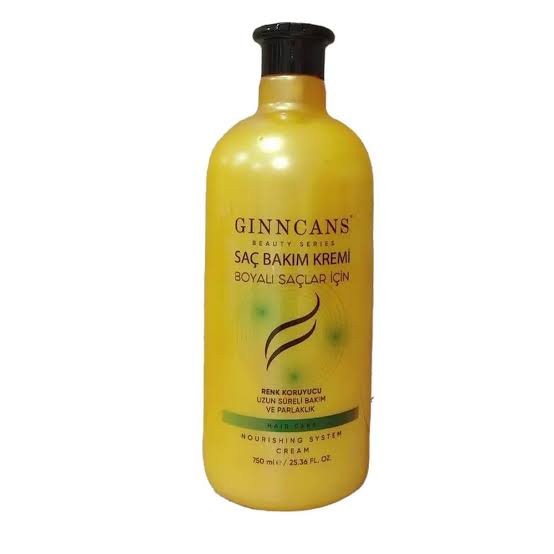 Ginncans Saç Bakım Kremi 750 ml – Boyalı Saçlar İçin Ginncans Saç Bakım Kremi 750 ml – Boyalı Saçlar İçin