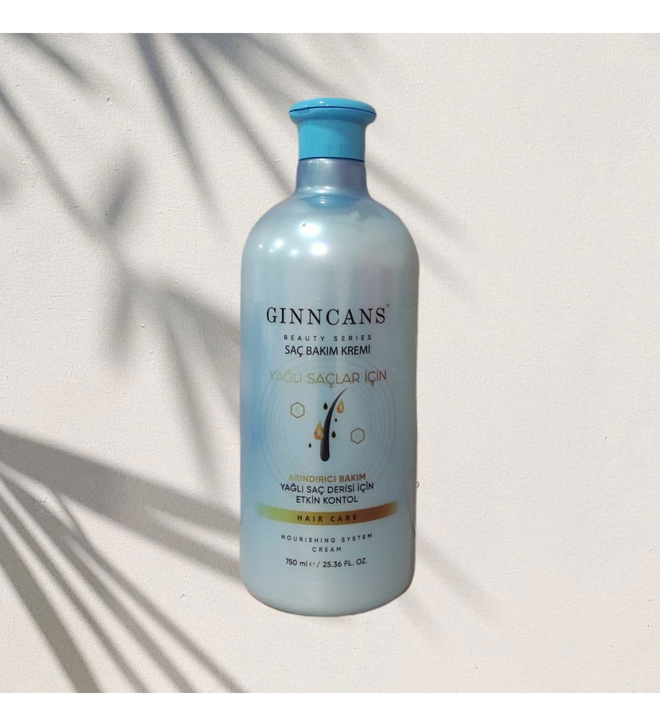 Ginncans Saç Bakım Kremi 750 ml – Yağlı Saçlar İçin Ginncans Saç Bakım Kremi 750 ml – Yağlı Saçlar İçin