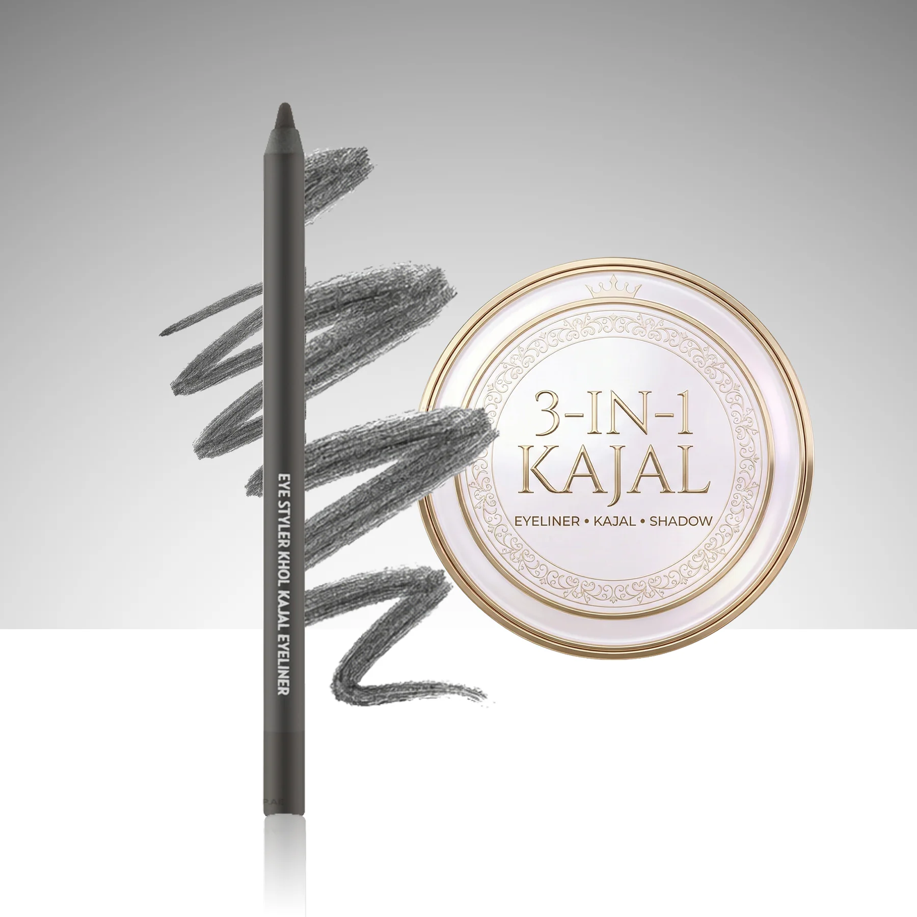 Aden Eyeliner Eye Styler Khol Kajal - Kajal Eyeliner – 02 Brown(Kahverengi)