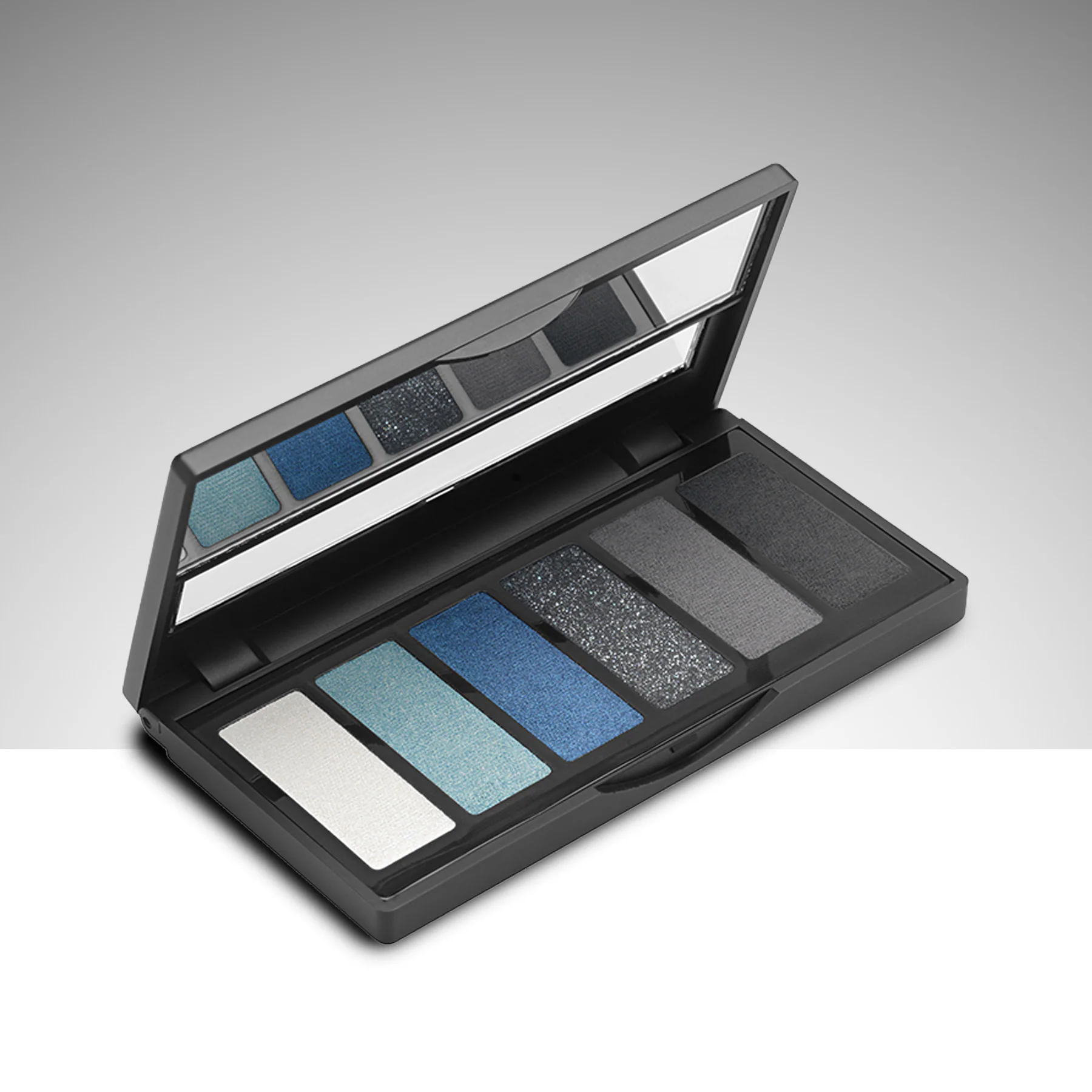 Aden Eyeshadow Palette 6 Shades - 6'lı Göz Farı Paleti – Black Blue(Siyah Mavi)