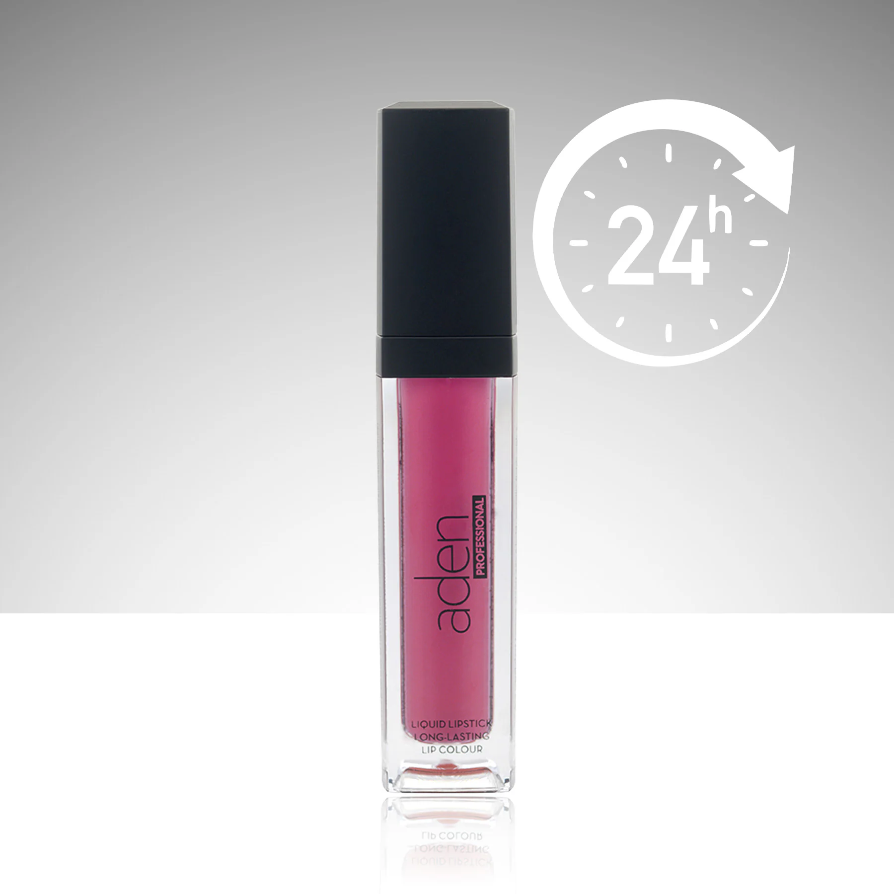 Aden Professional Liquid Lipstick - Profesyonel Likit Ruj – 12 Brink Pink(Pembe Gül)