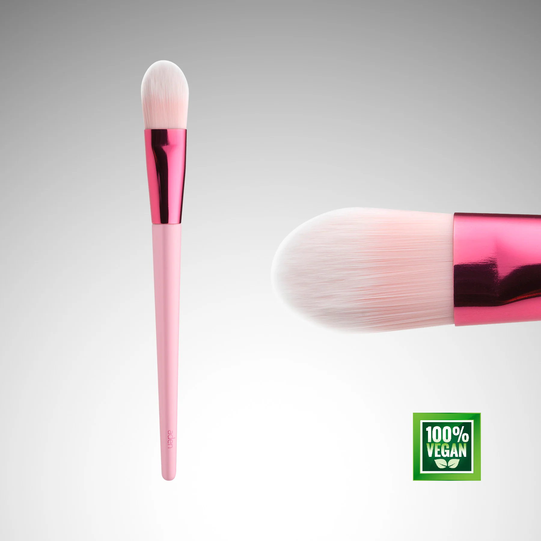 Aden Makyaj Fırçası – Foundation Brush Flat / Düz Fondöten Fırçası