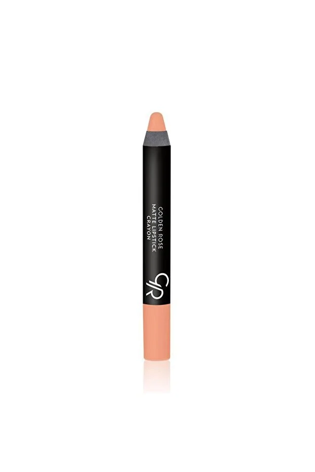 Golden Rose Matte Lipstick Crayon – NO:25