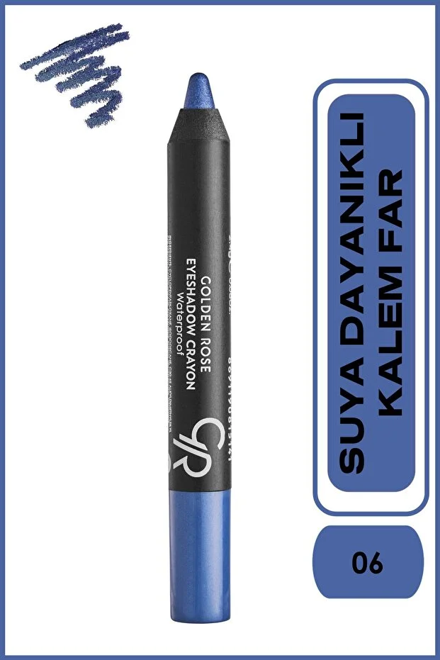 Golden Rose Glitter Eyeshadow Crayon Waterproof – 06