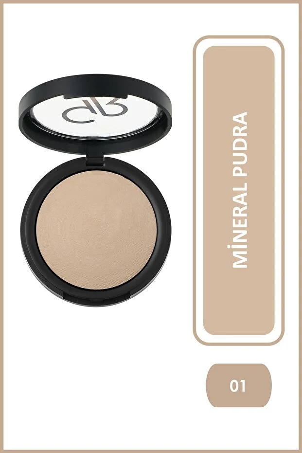 Golden Rose Mineral Terrabaked Powder No: 01 Ivory