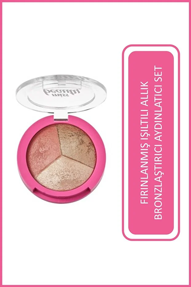 Golden Rose Miss Beauty Glow Baked Trio-glow Baked Trio