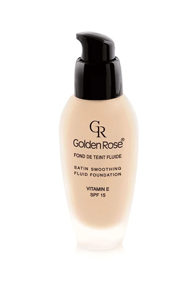 Golden Rose Satin Smoothing Fluid Foundation – No: 29 Warm Sand