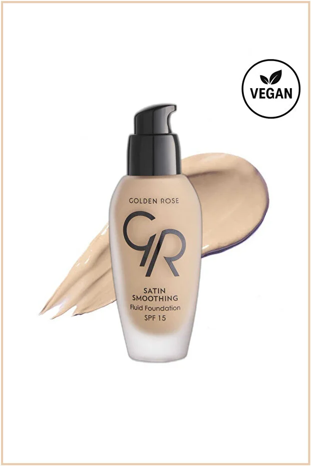 Satin Smoothing Fluid Foundation – No: 27 Cool Sand Satin Smoothing Fluid Foundation – No: 27 Cool Sand