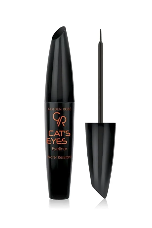 Golden Rose Siyah Eyeliner - Cat's Eyes Eyeliner Black