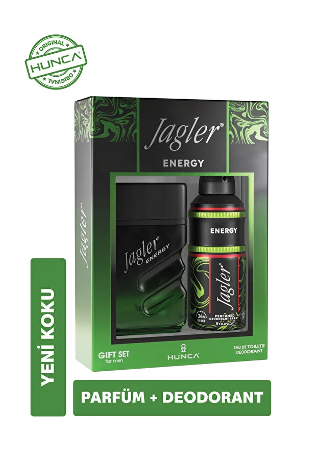 Jagler Erkek Parfüm Seti – Energy